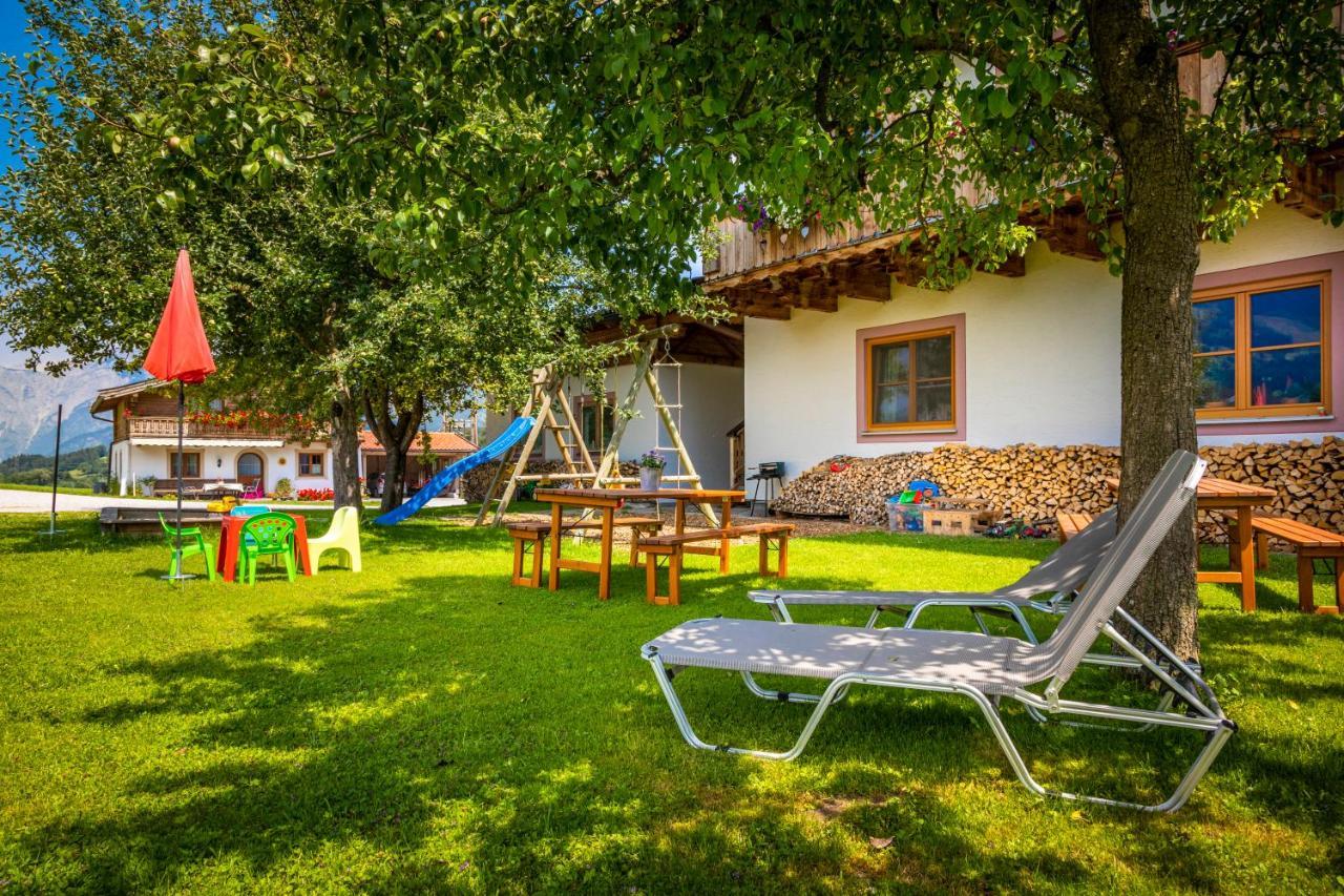 Ferienwohnung Hansenbauer Saalfelden ภายนอก รูปภาพ